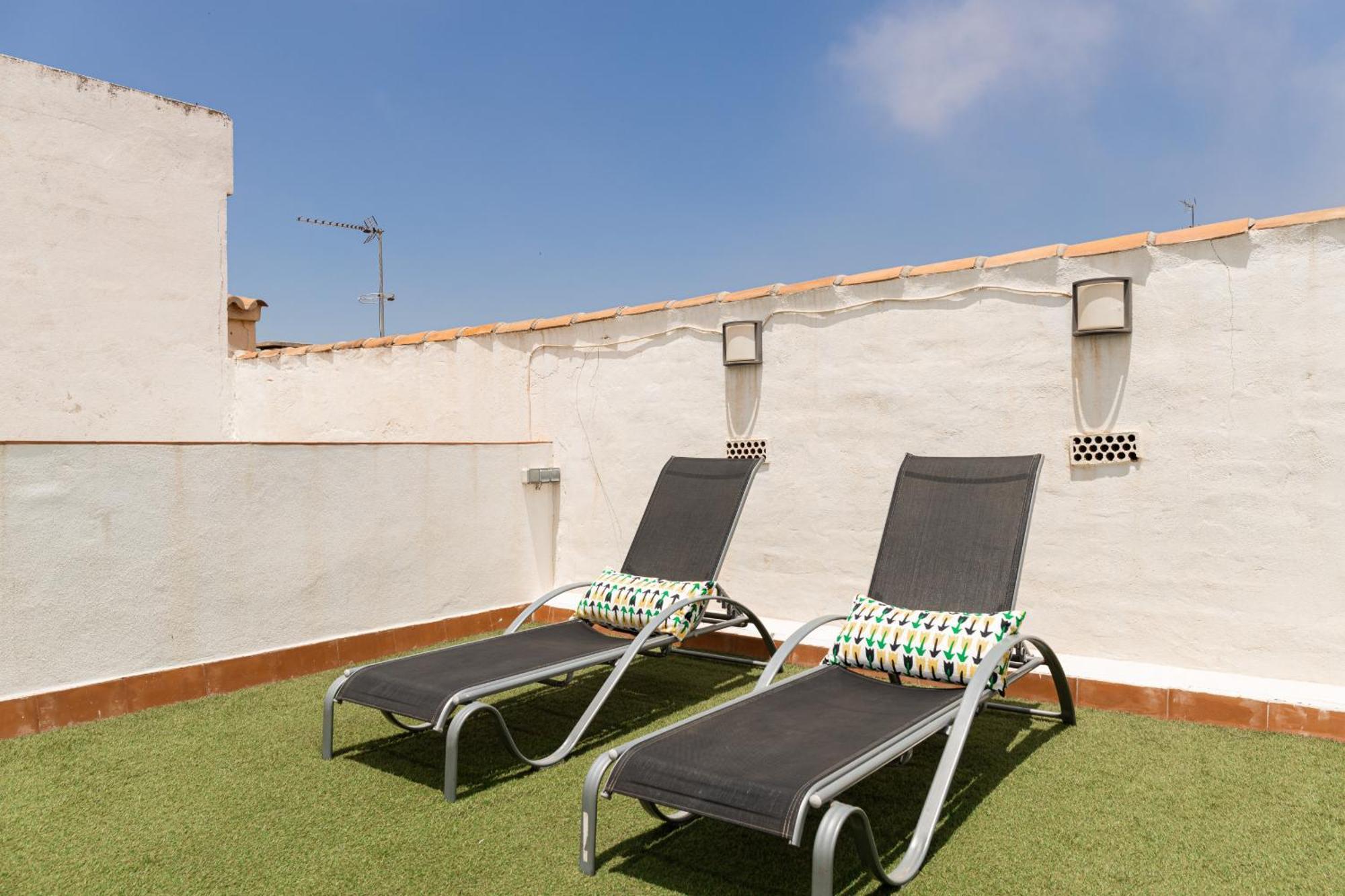 C103 - Sunny Terrace, Old Town Views Apartment Málaga Exterior foto